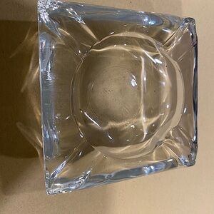 MCM Heavy Glass Ashtray